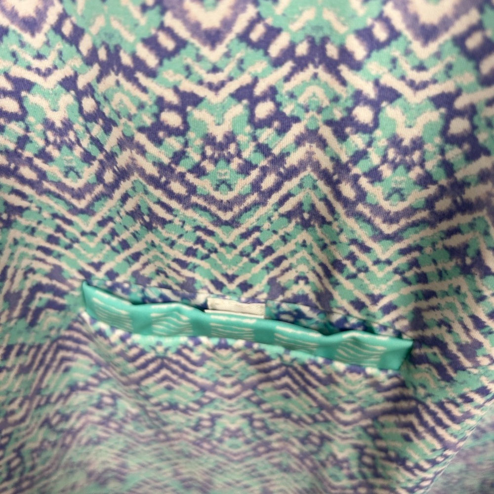 Cabana Life Mint and Lavender Patterned Dress - Picture 6 of 9
